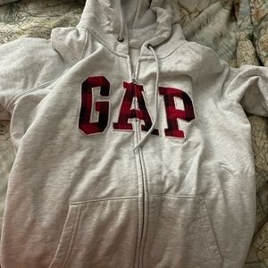 Gap zip up hoodie size L